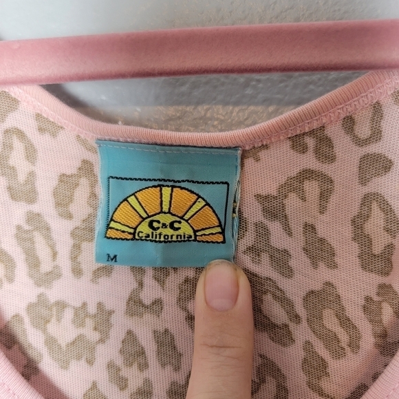 C&C California cheetah print camisole - Picture 3 of 9